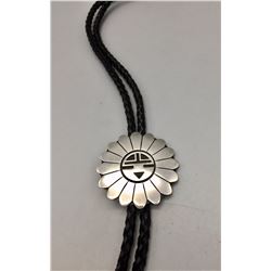 Hopi Overlay Sterling Silver Bolo