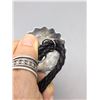 Image 5 : Hopi Overlay Sterling Silver Bolo