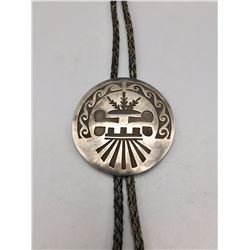 Overlay Sterling Silver Bolo