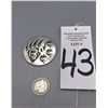 Image 5 : Hopi Overlay Sterling Silver Pin/Pendant