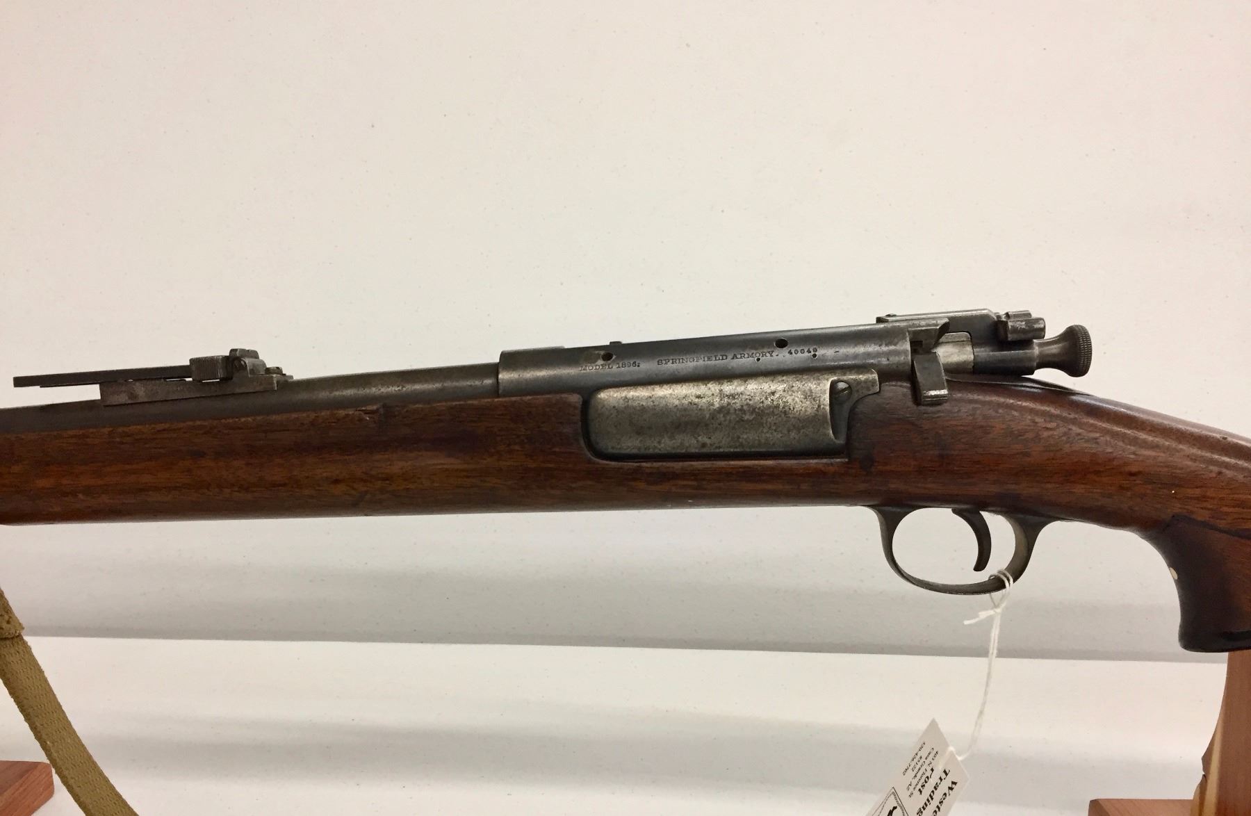 Antique Model 1896 Springfield Krag Rifle