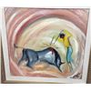 Image 2 : Rare! Original Ted DeGrazia Oil Painting
