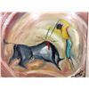 Image 3 : Rare! Original Ted DeGrazia Oil Painting