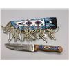 Image 1 : Apache Beaded Knife Sheath