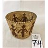 Image 8 : Vintage Tohono O’Odham Design Basket/Tray