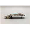 Image 2 : Vintage Smaller Sized Turquoise Belt Buckle