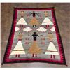Image 1 : Early, Large Navajo Pictorial Textile