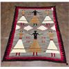 Image 8 : Early, Large Navajo Pictorial Textile