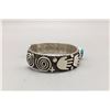 Image 2 : Alex Sanchez - Turquoise and Sterling Silver Bracelet
