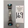 Image 8 : Vintage Sterling Silver and Turquoise Watch Tips