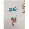 Image 2 : Group of Pendants, Pin, and Earrings
