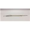Image 3 : Drew Ruiz - Sterling Silver and Gold Bracelet