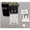 Image 8 : 3 Pairs of Earrings