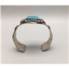 Image 6 : Sterling Silver and Turquoise Bracelet - S Tso