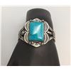 Image 7 : Sterling Silver and Turquoise Bracelet - S Tso