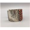 Image 2 : Sterling Silver and Spiny Oyster 5 Row Bracelet