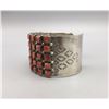 Image 4 : Sterling Silver and Spiny Oyster 5 Row Bracelet
