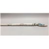 Image 8 : Sterling Silver Bead Necklace with Naja and Matching Earrings