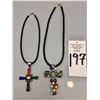 Image 8 : Pair of Cross Necklaces