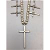 Image 1 : Squash Style Cross Necklace