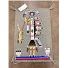 Image 1 : Vintage Pictorial Navajo Textile