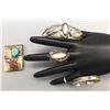 Image 1 : Two Bracelets, Rings and Money Clip