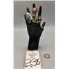 Image 8 : Group of 6 Sterling Silver Rings