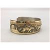 Image 2 : Sterling Silver and Gold Overlay Storyteller Bracelet