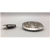Image 3 : Pair of Sterling Silver Overlay Belt Buckles