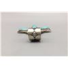 Image 3 : Sterling Silver and Turquoise Cross Pendant
