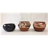 Image 1 : 3 Pueblo Pots