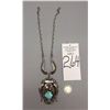Image 8 : Vintage Bear Claw and Turquoise Necklace