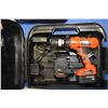 Image 1 : New Black & Decker Firestorm 12 volt cordless drill in hard case