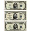 Image 1 : Lot (5) 1953 $5 Silver Certificate Notes