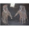 Image 1 : MUMMY ALIEN DEMON CREATURE WEARABLE COSTUME GLOVES 2