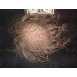 SEVERED SCALP WITH HAND PUNCHED HAIRS