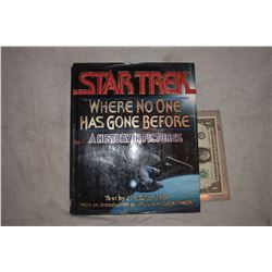 ZZ-CLEARANCE STAR TREK WERE NO ONE HAS GONE BEFORE BOOK