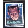 Image 1 : ZZ-CLEARANCE FRANKENSTEIN VINTAGE HORROR STAMP FRIDGE MAGNET