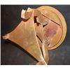 Image 2 : THE HOLE SCREEN USED MINIATURE WARPED ROUGH TABLE
