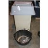 Image 1 : GARBAGE CAN AND METAL POT