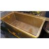 Image 1 : YELLOW 5 FOOT ROLLING CART