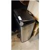 Image 1 : STAINLESS TRASH BIN AND DOOWAY CHIN-UP BAR W/ WELDING HELMET