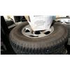 Image 2 : SET OF FOUR MICHELIN P255/70 R16 TIRES ON RIMS WITH BOX OF BEAUTY CAPS