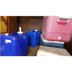 FIVE COOLERS