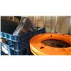 Image 2 : BLUE CRATE OF TOOLS, FISH TAPE AND SOCKET SET