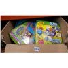 Image 1 : BOX OF KIDS TOYS CRAYOLA ETC