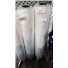 Image 1 : 2 ROLLS OF FIFTY 92 BY 91 INCH PLASTIC TUBING ROLLS, CUT TO SIZE AND SEAL FOR BAGS