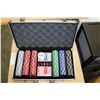 Image 2 : CASED POKER SET