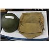 Image 2 : ARMY HELMET AND SATCHEL