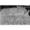 Image 2 : LOT OF PINWHEEL CRYSTAL GLASSES